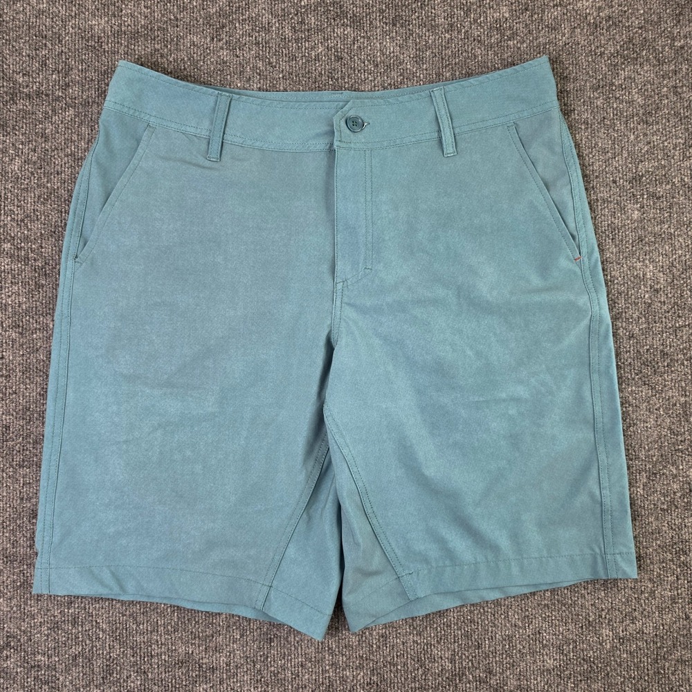 Toad & Co Hybrid Walk Shorts Men's 34 Blue T2312710 Stretch Hiking Lightweight